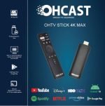 CLÉ ANDROID Tv Stick 4K Max Appareil de streaming Wifi 6 avec télécommande Bluetooth + Abonnement 12 mois 1 ecran